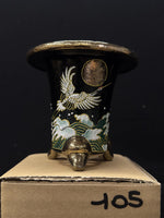 Carica l'immagine nel visualizzatore Galleria, Vaso per Neofinetia - Nishikibachi 錦鉢 - Japan Imported - misura 3.3" cod.105