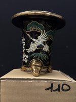 Carica l'immagine nel visualizzatore Galleria, Vaso per Neofinetia - Nishikibachi 錦鉢 - Japan Imported - misura 3.3" cod.110
