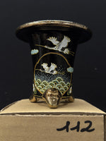 Carica l'immagine nel visualizzatore Galleria, Vaso per Neofinetia - Nishikibachi 錦鉢 - Japan Imported - misura 3.3" cod.112