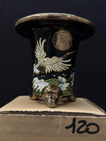 Carica l'immagine nel visualizzatore Galleria, Vaso per Neofinetia - Nishikibachi 錦鉢 - Japan Imported - misura 3.3" cod.120