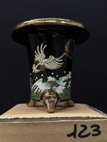 Carica l'immagine nel visualizzatore Galleria, Vaso per Neofinetia - Nishikibachi 錦鉢 - Japan Imported - misura 3.3" cod.123