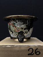 Carica l'immagine nel visualizzatore Galleria, Vaso per Neofinetia - Nishikibachi 錦鉢 - Japan Imported - misura 3.5" cod.26