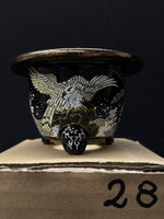 Carica l'immagine nel visualizzatore Galleria, Vaso per Neofinetia - Nishikibachi 錦鉢 - Japan Imported - misura 3.5" cod.28