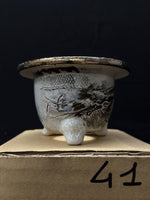 Carica l'immagine nel visualizzatore Galleria, Vaso per Neofinetia - Nishikibachi 錦鉢 - Japan Imported - misura 3.3" cod.41
