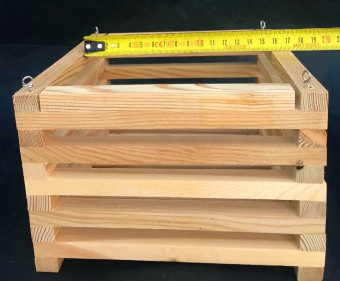 Cestelli in legno per Orchidee