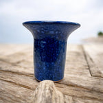 Carica l'immagine nel visualizzatore Galleria, Vaso per Neofinetia smaltato a trombetta