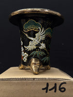 Carica l&#39;immagine nel visualizzatore Galleria, Vaso per Neofinetia - Nishikibachi 錦鉢 - Japan Imported - misura 3.3&quot; cod.116
