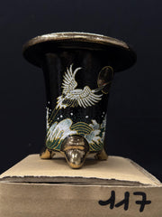 Vaso per Neofinetia - Nishikibachi 錦鉢 - Japan Imported - misura 3.3