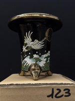 Carica l&#39;immagine nel visualizzatore Galleria, Vaso per Neofinetia - Nishikibachi 錦鉢 - Japan Imported - misura 3.3&quot; cod.123
