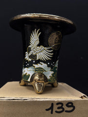 Vaso per Neofinetia - Nishikibachi 錦鉢 - Japan Imported - misura 3.5