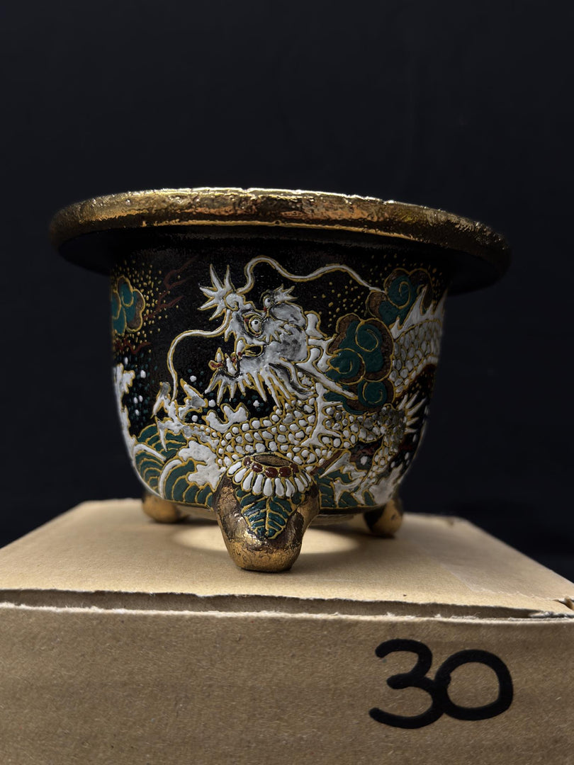 Vaso per Neofinetia - Nishikibachi 錦鉢 - Japan Imported - misura 3.5" cod.30