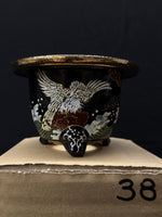 Carica l'immagine nel visualizzatore Galleria, Vaso per Neofinetia - Nishikibachi 錦鉢 - Japan Imported - misura 3.5" cod.38