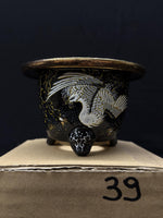 Load image into Gallery viewer, Vase for Neofinetia - Nishikibachi 錦鉢 - Japan Imported - size 3.5" cod.39