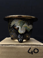 Load image into Gallery viewer, Vaso per Neofinetia - Nishikibachi 錦鉢 - Japan Imported - misura 3.5" cod.40