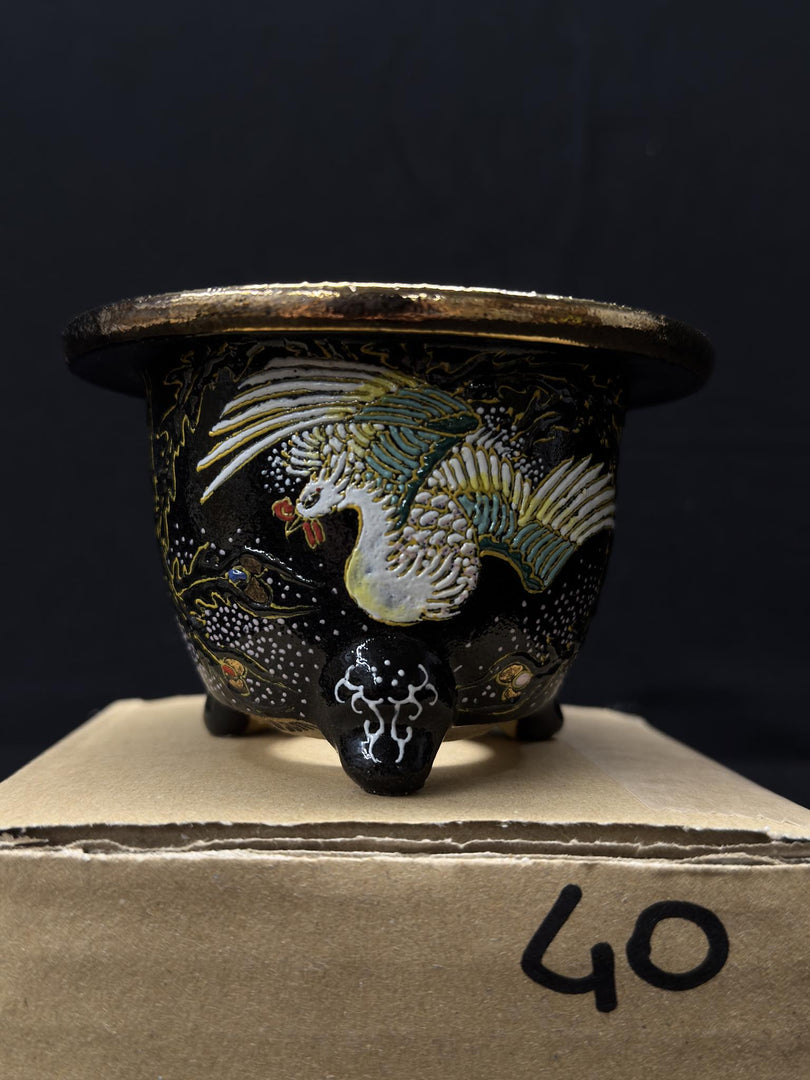 Vaso per Neofinetia - Nishikibachi 錦鉢 - Japan Imported - misura 3.5" cod.40