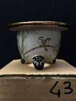 Carica l&#39;immagine nel visualizzatore Galleria, Vaso per Neofinetia - Nishikibachi 錦鉢 - Japan Imported - misura 3.3&quot; cod.43
