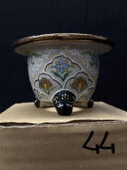 Vaso per Neofinetia - Nishikibachi 錦鉢 - Japan Imported - misura 3.3