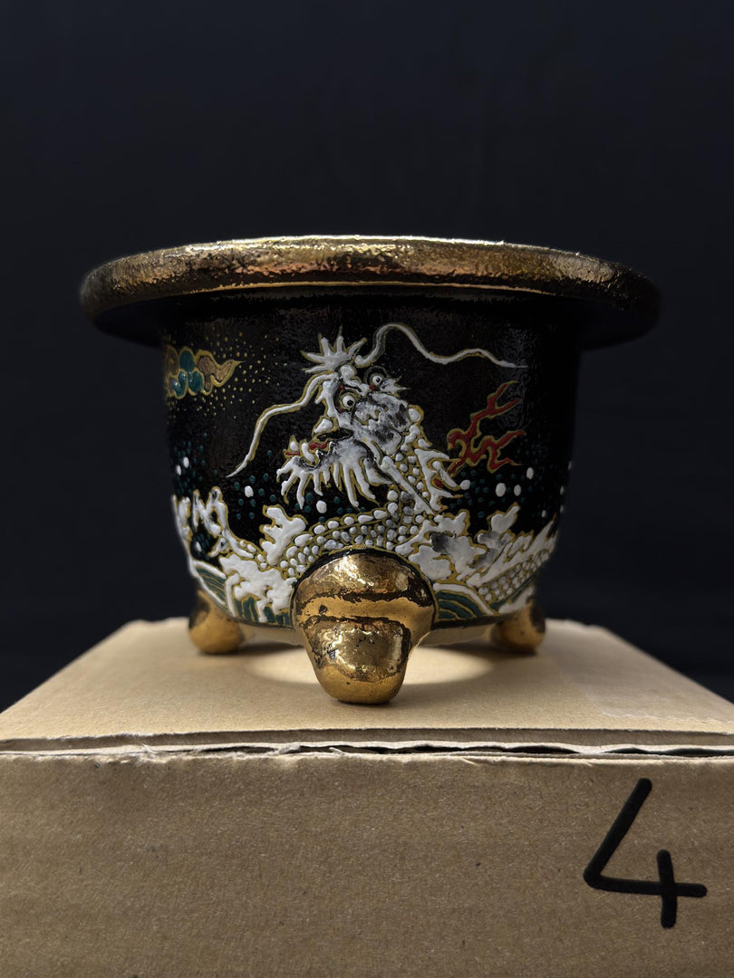 Vaso per Neofinetia - Nishikibachi 錦鉢 - Japan Imported - misura 3.5" cod.4