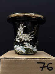 Vaso per Neofinetia - Nishikibachi 錦鉢 - Japan Imported - misura 3.3