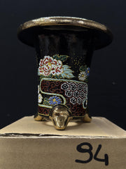 Vaso per Neofinetia - Nishikibachi 錦鉢 - Japan Imported - misura 3.5