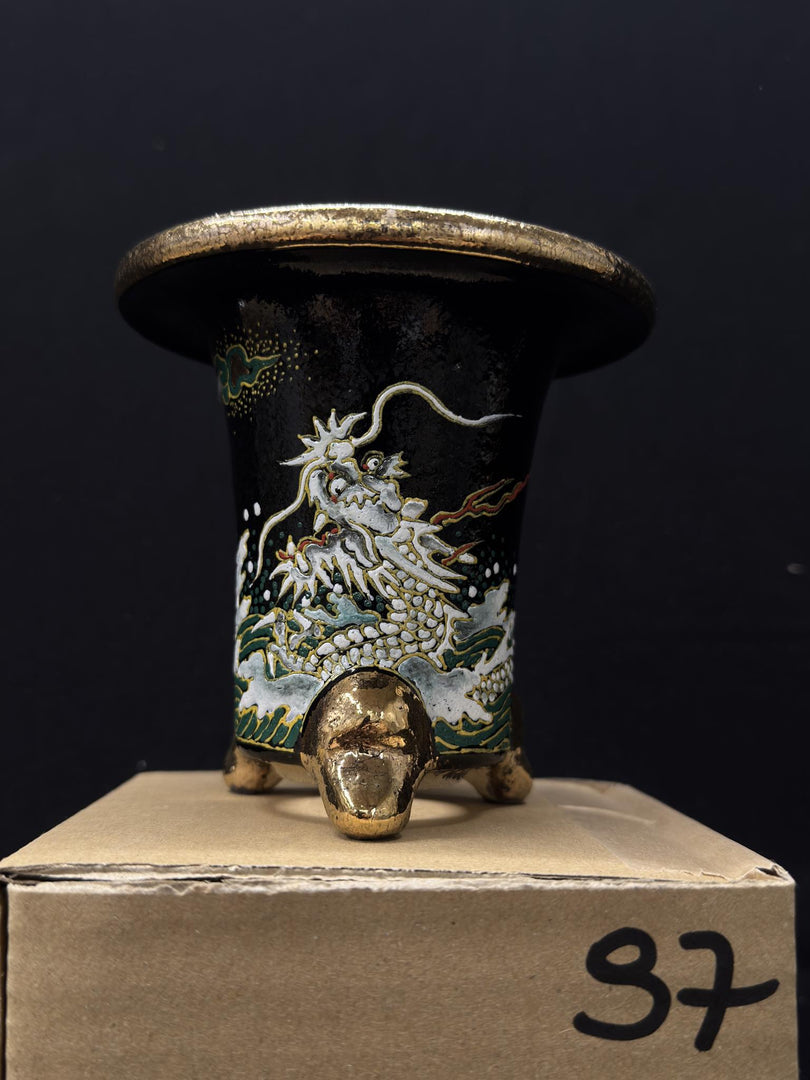 Vaso per Neofinetia - Nishikibachi 錦鉢 - Japan Imported - misura 3.5" cod.97